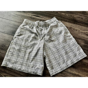 Warrior Size Small Caddy Shack Shorts, Closed Hole Mesh Shorts - Grey Argyle